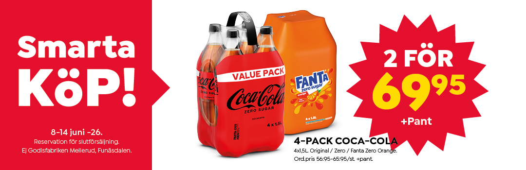 GF CC FANTA 4 P 2för69.95 GF WEBB 8 14 juni